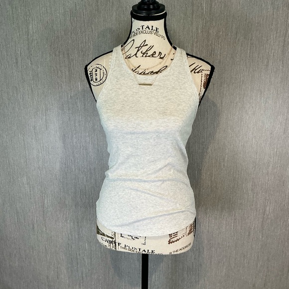 Athleta Tops - Athleta Light Gray Tank Top Size PS